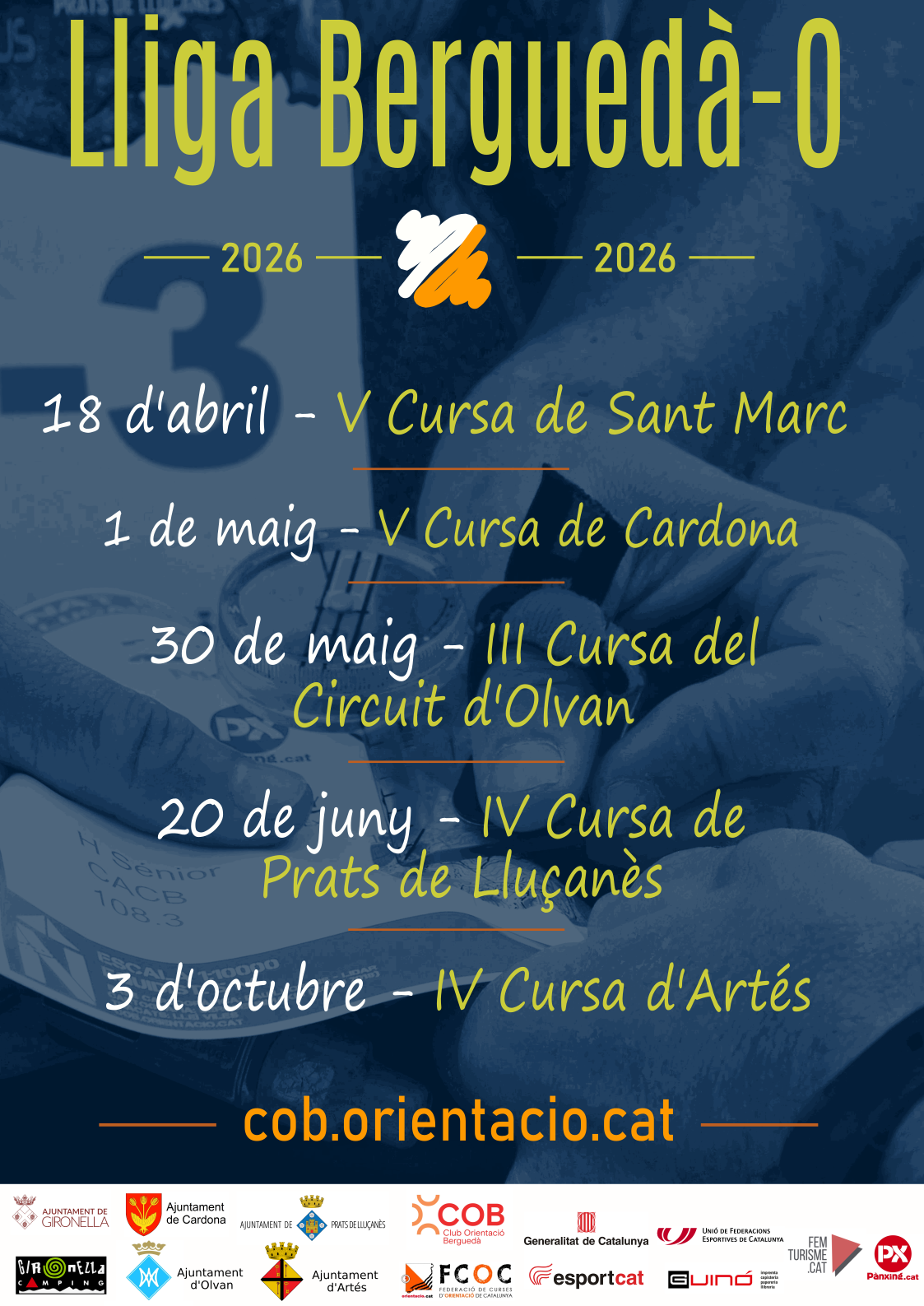 Cartell Lliga Berguedà-O 2026